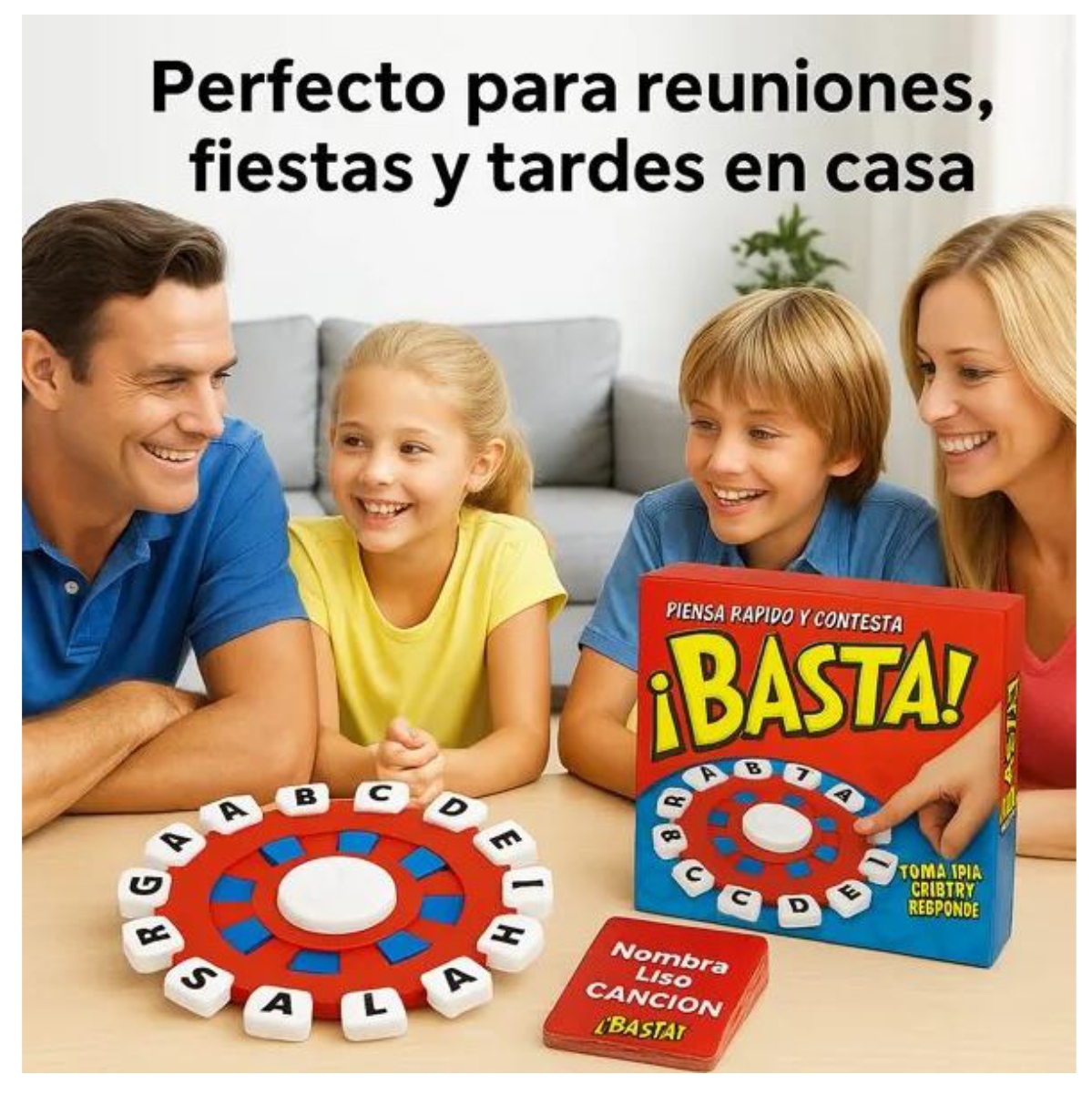 Juego Mesa Basta Agilidad Mental